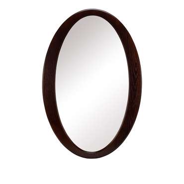 Настенное зеркало Опера 78х118 коричневого цвета