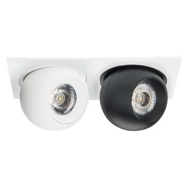 Светильник INTERO LED 9W*2 850LM*2 24G БЕЛЫЙ/ЧЕРНЫЙ 4000K (217526+217064+217074)
