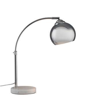 Лампа настольная Arco V11339-1Т серебристого цвета