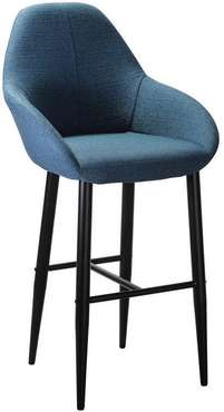Барный стул Kent Сканди Блю синего цвета