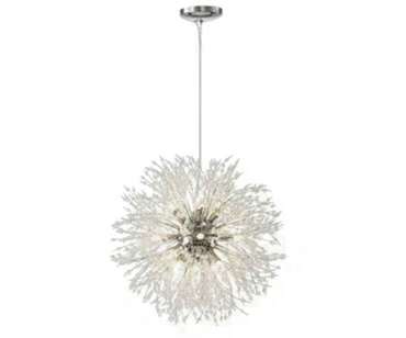 Люстра Дали хром d80 h150 G9 16*5W