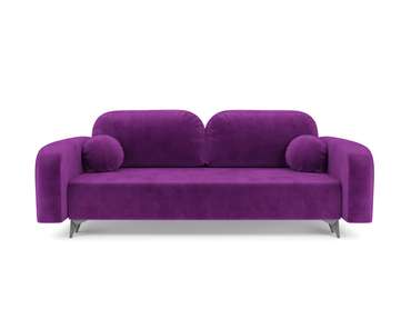 Прямой диван-кровать Цюрих фиолетового цвета