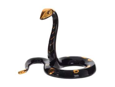 Статуэтка Snake 9 черного цвета