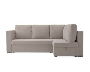 Угловой диван-кровать Мансберг бежевого цвета