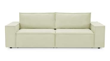Прямой диван-кровать Софт 2 светло-бежевого цвета
