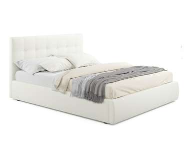 Кровать Selesta 140х200 с подъемным механизмом и матрасом бежевого цвета