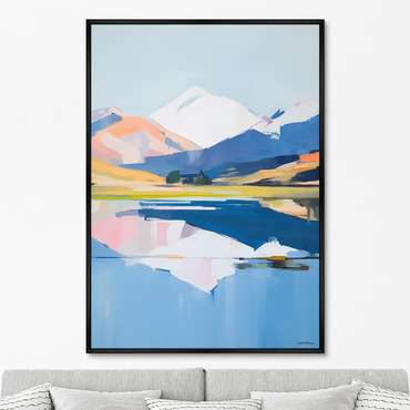 Репродукция картины Landscape collection, The Reflection, No 2, 2024г.