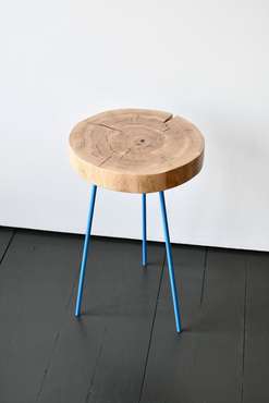Кофейный стол Tree бежево-голубого цвета