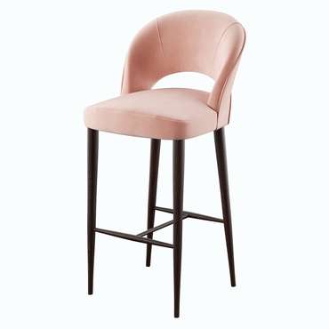 Барный стул Acorus розового цвета
