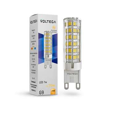 Лампочка Voltega 7263 Capsule G9 Simple