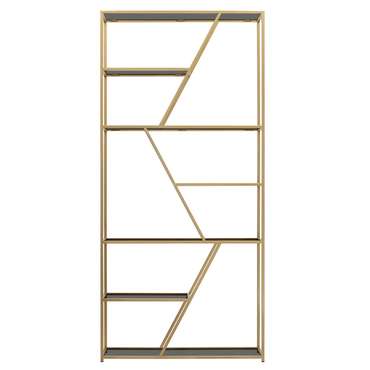 Стеллаж Arnetta золотого цвета 