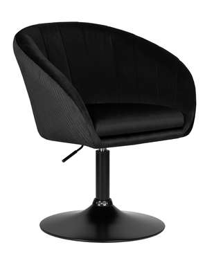 Кресло дизайнерское Edison черного цвета