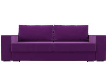 Прямой диван-кровать Исланд фиолетового цвета