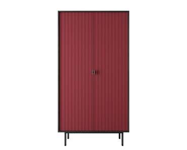 Шкаф двухдверный Emerson красного цвета