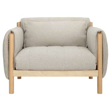 Лаунж-кресло Noak бежевого цвета