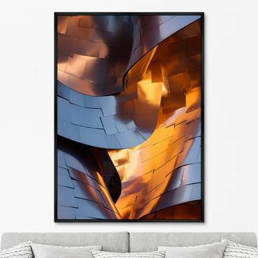 Репродукция картины Form, light and shadows, No 2, 2024г.