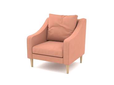 Кресло Ричи персикового цвета