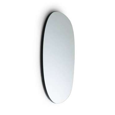 Зеркало настенное Biface серого цвета