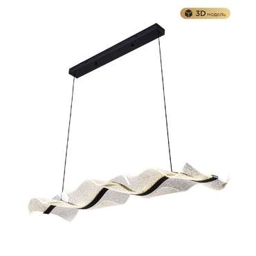 Подвесная люстра MS.8046.1000 BK (акрил, цвет прозрачный)