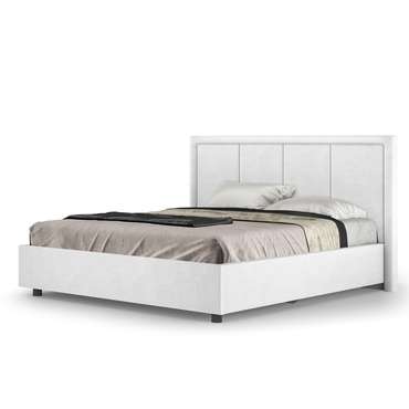 Кровать-8М 180х200 белого цвета с подъёмным основанием 