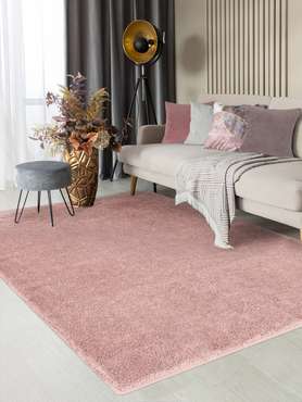 Ковер Langoria 135x200 розового цвета