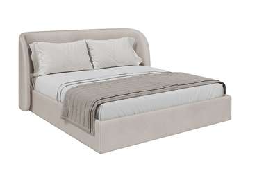 Кровать Classic 180х200 молочного цвета с подъемным механизмом