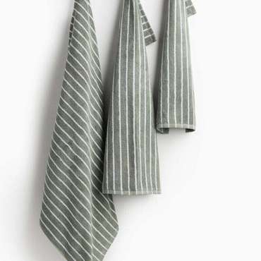 Полосатое полотенце