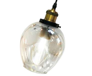 Подвесной светильник Нисса со стеклянным плафоном