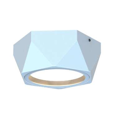 уличный светильник на потолок Fantum 4668-1U (металл, цвет белый)