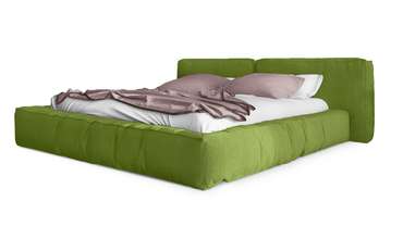 Кровать Латона-3 160х200 зеленого цвета