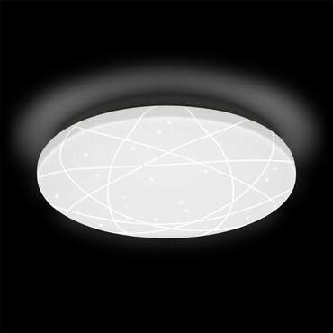Потолочный светильник Asolo 52134 1_уценка (пластик, цвет белый)