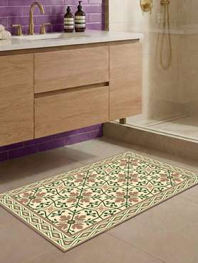 Коврик Rubber roots 50x80 бежевого цвета