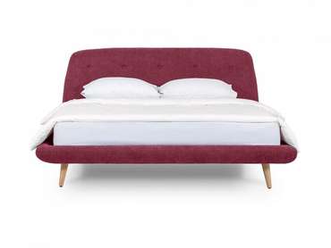 Кровать Loa красного цвета 160x200
