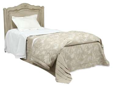 Кровать Поместье бежевого цвета 90х190  