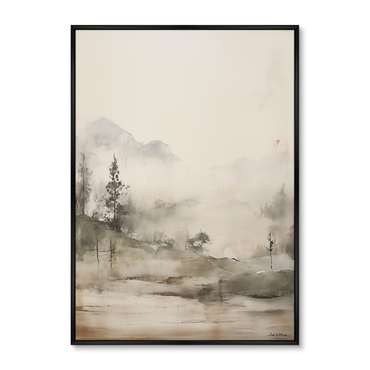 Репродукция картины Landscape collection, Mountain Mist, No 1, 2024г.