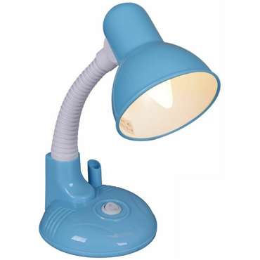 Настольная лампа 02317-0.7-01 BL (пластик, цвет голубой)