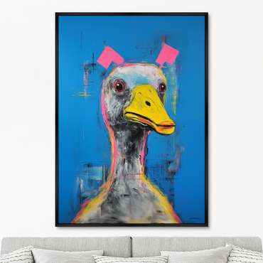 Репродукция картины на Busy Duck, 2024г.