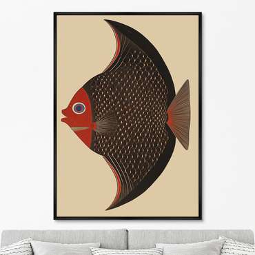 Репродукция картины Angel Fish drawing, No 2, 2024г.
