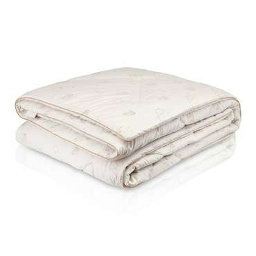 Одеяло Alpaca wool 195х215 бежевого цвета
