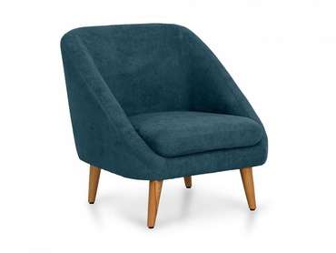 Кресло Corsica сине-бирюзового цвета