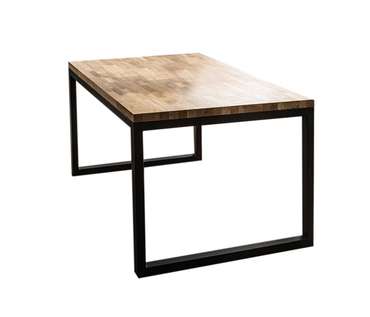 Обеденный стол Брайтон черно-коричневого цвета