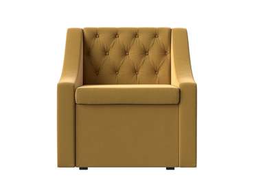 Кресло Мерлин желтого цвета