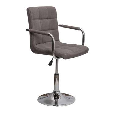 Полубарный стул Rosio серого цвета