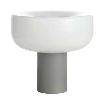 Прикроватная лампа ST-Luce Серый/Молочный LED 1*5W 3000K RIPPLE