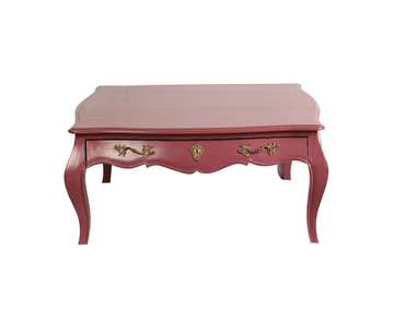 Журнальный стол из красного дерева