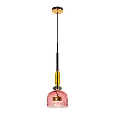 Подвесной светильник Candy розово-золотого цвета