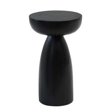 Кофейный стол из массива Самвад черного цвета