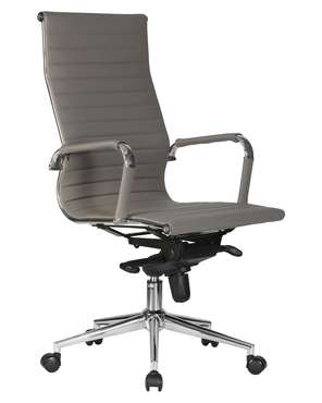 Офисное кресло для руководителей Clark серого цвета