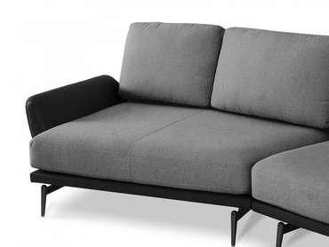 Угловой диван Ispani серого цвета