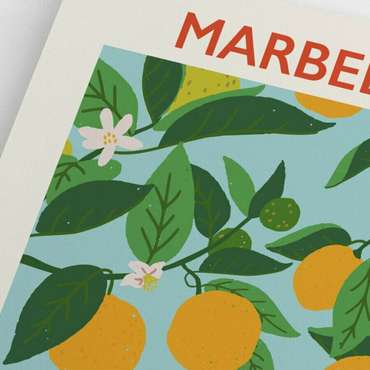 Плакат Марбельи